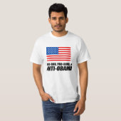 アンチオバマ- PRO-GOD PRO-GUNS ANTI-OBAMA Tシャツ (正面フル)