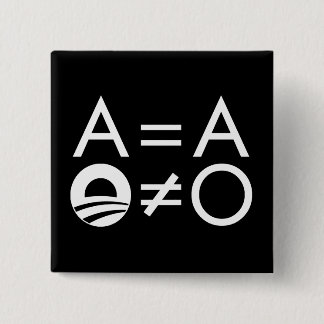 アンチオバマObjectivistボタン 缶バッジ