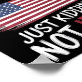 アンチカマラハリス選挙区共和党ポリット ポスター (角)