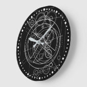 アンチキテラ機構スケッチ ラージ壁時計 (傾斜)