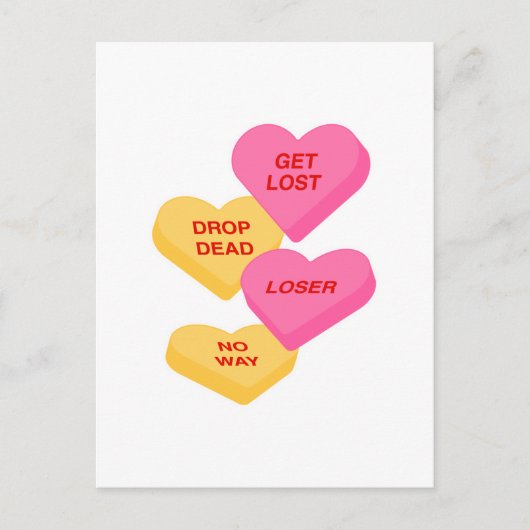 アンチキャンディハート ポストカード (正面)