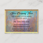 アンチキードシザーズシック美容師プロフェッショナル 名刺 (裏面)