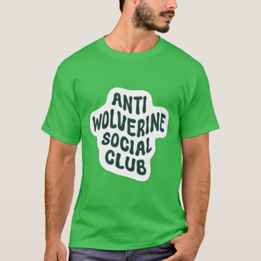 アンチクラブ特大 Tシャツ (正面)