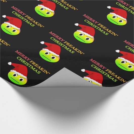 アンチクリスマスのメリーなFreakinのクリスマスのギフト用包装紙 ラッピングペーパー (角)