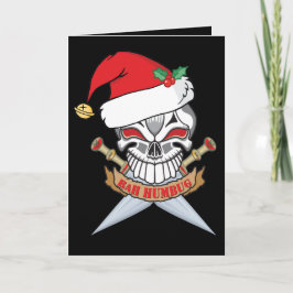 アンチクリスマスサンタパイレーツスカル シーズンカード