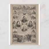 アンチクルス・アンド・アリソンの禁止(1888) ポストカード (正面)