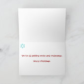 アンチクロースクリスマス シーズンカード (内部)