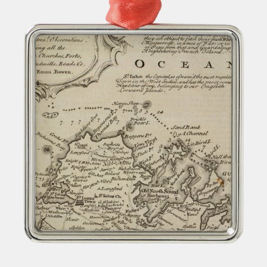 アンチグアかAntego メタルオーナメント (正面)