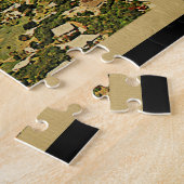 アンチグアのヴィンテージ旅行 ジグソーパズル (側面)