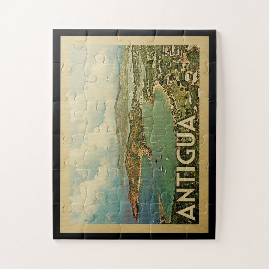 アンチグアのヴィンテージ旅行 ジグソーパズル (縦)