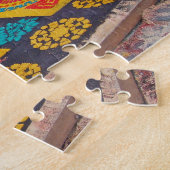 アンチグアのSemanaサンタのためのAlfombraの準備 ジグソーパズル (側面)