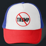 アンチシンプルトランプ赤丸X政治的 キャップ<br><div class="desc">赤い丸と取り消し線で彼の名前を切り取る。アメリカ人に反逆の罪で起訴し有罪判決を受けさせるために、アンチドナルド・トランプの帽子をいたるところに配る。ドナルド・トランプ、民主党、共和党に反対するすべてのアメリカ人のために。</div>