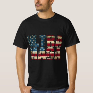 アンチジョーバイデン氏ウルトラマガアメリカ国旗の最高のギフト Tシャツ