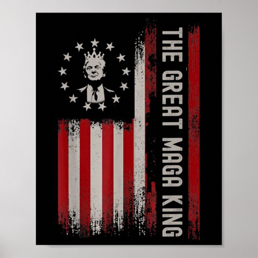 アンチジョーバイデン氏ウルトラMaga戻り素晴らし ポスター (正面)