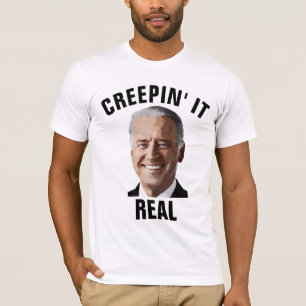 アンチジョーバイデン氏不気味Tシャツ Tシャツ