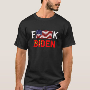 アンチジョーバイデン氏FアメリカンFalg Kバイデン氏Tシャツ Tシャツ