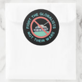 アンチストップ戦争の制裁改素晴らし定 ラウンドシール (バッグ)