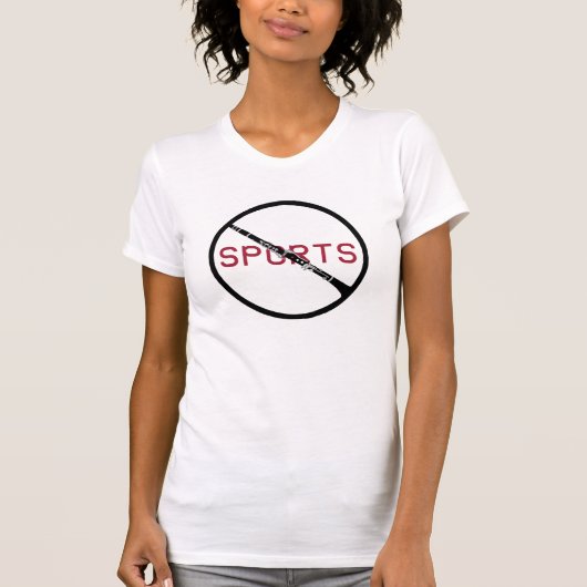 アンチスポーツクラリネット Tシャツ (正面)