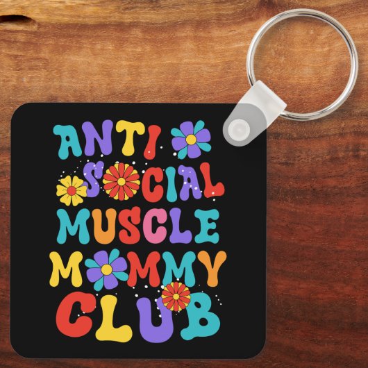 アンチソーシャル筋肉モーミークラブグルービーポンプカバーギー キーホルダー (裏面)
