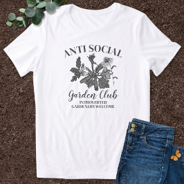 アンチソーシャル ガーデン クラブ ボタニカル アート トライブレンドTシャツ