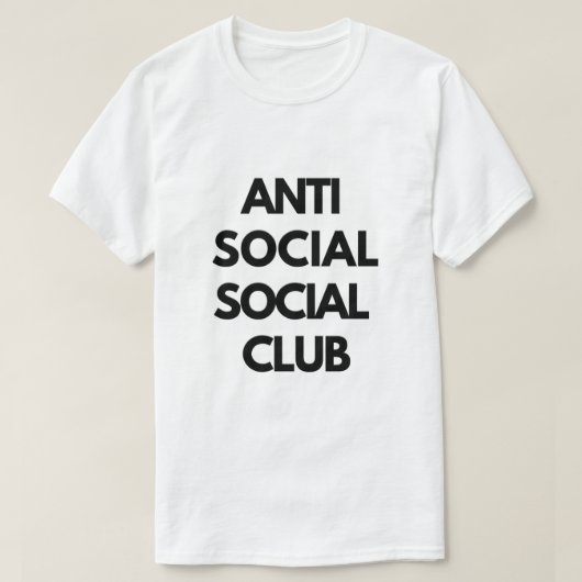 アンチソーシャル・ソーシャル・クラブ Tシャツ (デザイン正面)