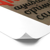 アンチダシスト!救済プロパガンダポスター ポスター (角)