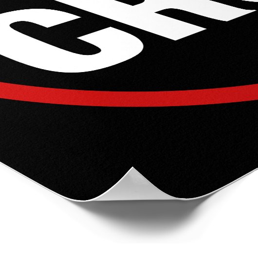 アンチテッド・クルス・テキサス州民主党政権 ポスター (角)