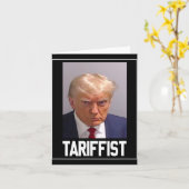 アンチトランプのタリフ カード (黄色い花)