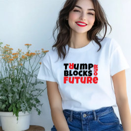 アンチトランプのフェミニストの抗議スローガン赤い黒 Tシャツ