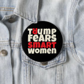 アンチトランプのフェミニズムの抗議スローガン 缶バッジ (インサイチュ)