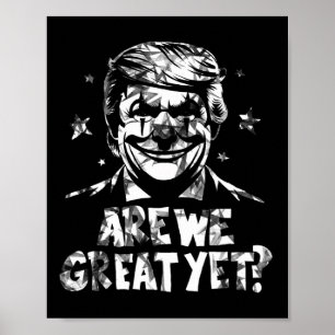 アンチトランプは我々素晴らしはまだピエロ ポスター