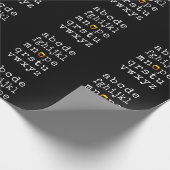 アンチトランプアルファベット – Nope V ラッピングペーパー (角)