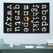 アンチトランプアルファベット – Nope V 横断幕 (トレードショー)