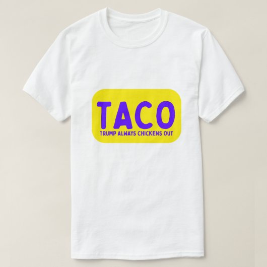 アンチトランプタコ Tシャツ (デザイン正面)