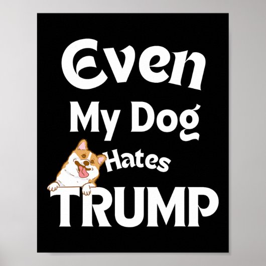 アンチトランプティーズ犬はドナルドを嫌う3 ポスター (正面)