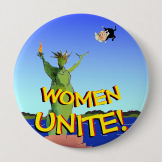 アンチトランプバイデン氏女性統一投票民主党員2020 缶バッジ