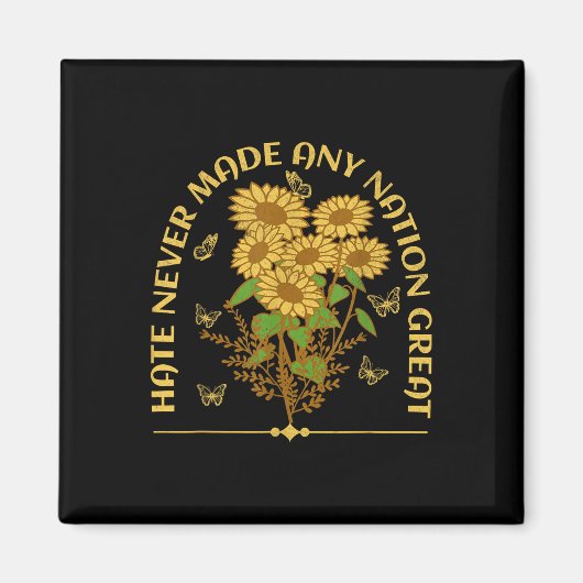 アンチトランプフローラ民主党総自由主義の長 マグネット (正面)