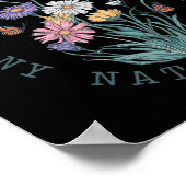 アンチトランプフローラ蝶の民主党大統領L ポスター (角)