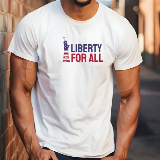 アンチトランプマーチの抗議フラグ青い赤いTシャツ Tシャツ