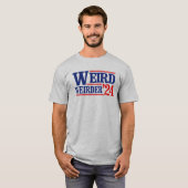 アンチトランプヴァンス風変わり – およびWeirder 2024 Tシャツ (正面フル)