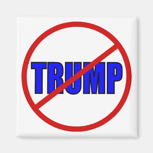 アンチトランプ大統領選挙商品 マグネット (正面)
