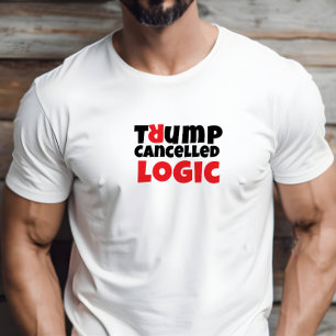 アンチトランプ学生の抗議スローガン赤エレガント Tシャツ