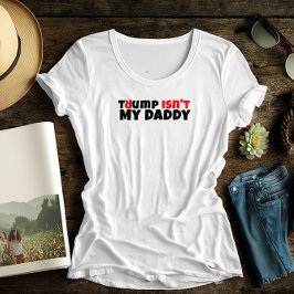 アンチトランプ学生の抗議スローガン赤エレガント Tシャツ