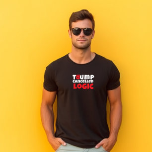 アンチトランプ学生の抗議スローガン赤エレガント Tシャツ