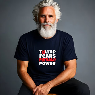 アンチトランプ学生の抗議スローガン赤白 Tシャツ
