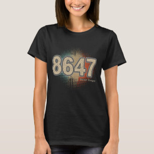 アンチトランプ弾薬47 8647 86 47 47米国大統領 Tシャツ