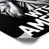 アンチトランプ政治と民主主義Wtfアメリカ1 ポスター (角)