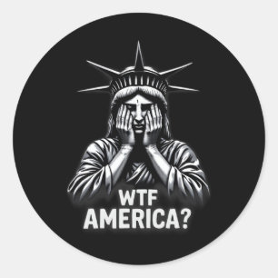 アンチトランプ政治と民主主義Wtfアメリカ ラウンドシール