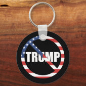 アンチトランプ民主化派 キーホルダー (裏面)