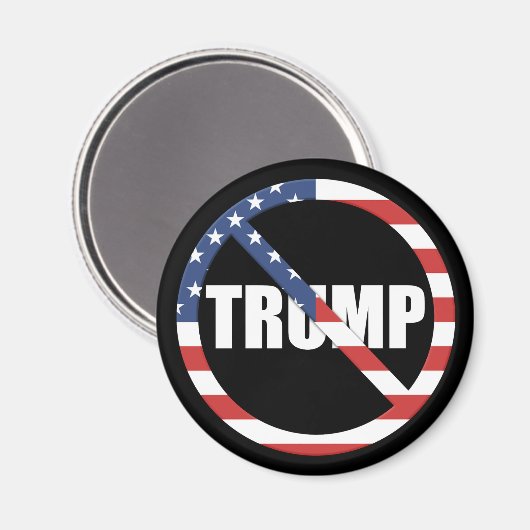 アンチトランプ民主化派 マグネット (正面/裏面)